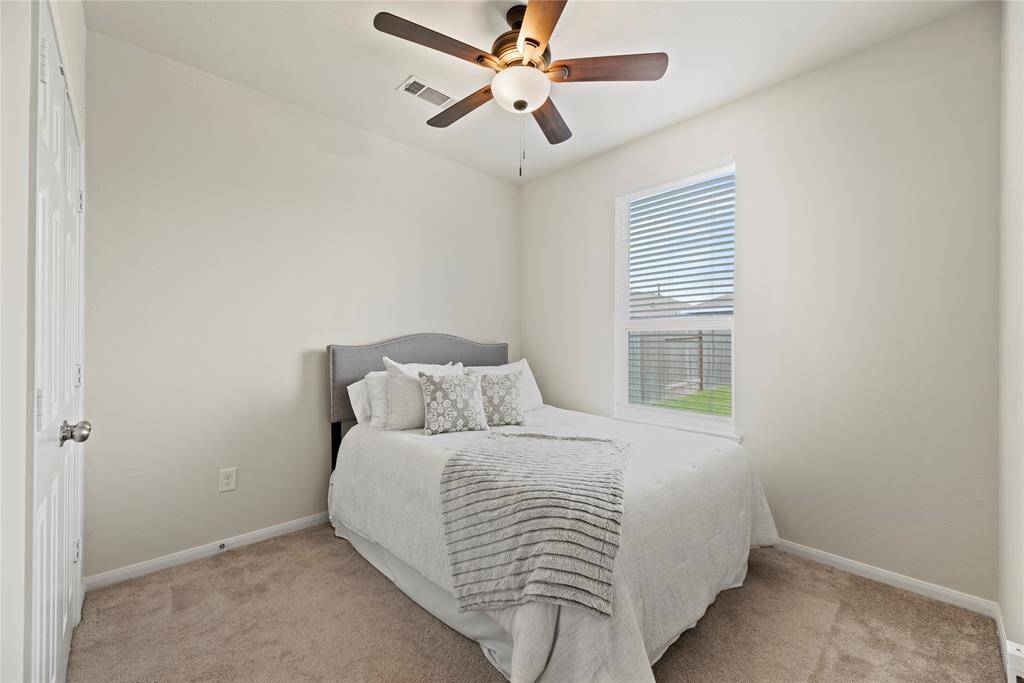 Guest bedroom conveniently located on the first floor