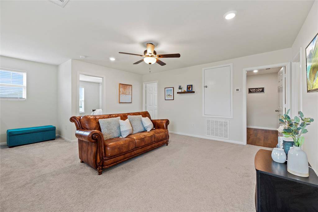 Game room located on the second floor