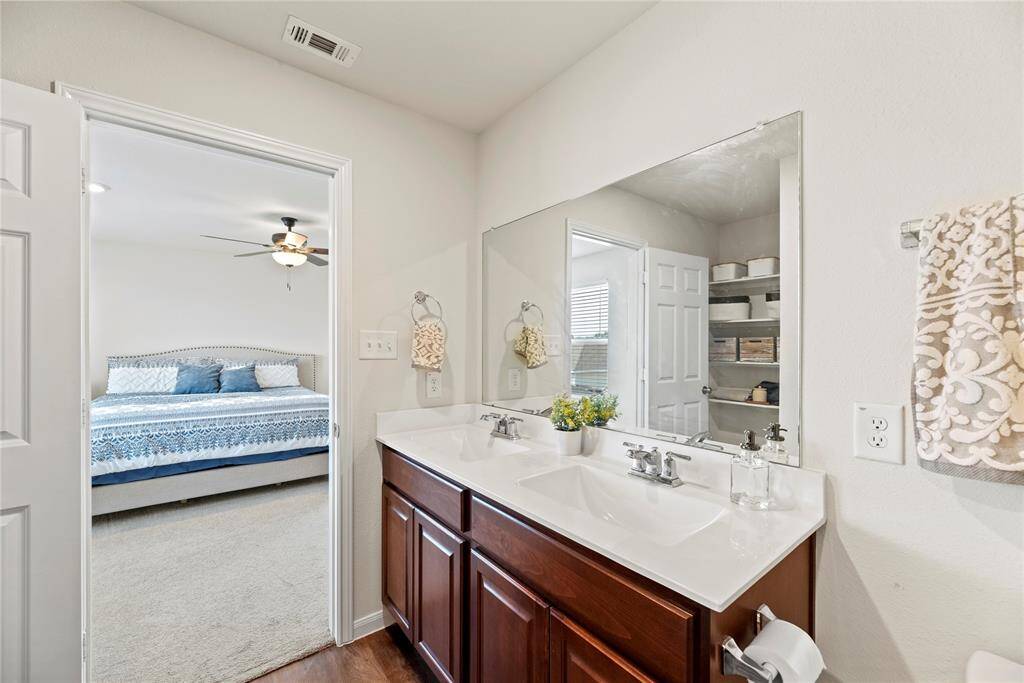 His and Hers vanities