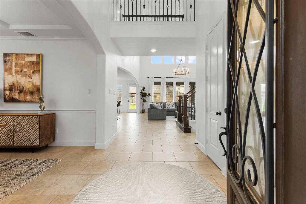 View from the front door