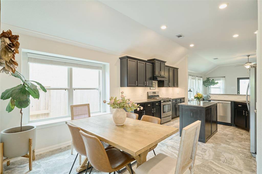 The natural light is amazing in this home.
