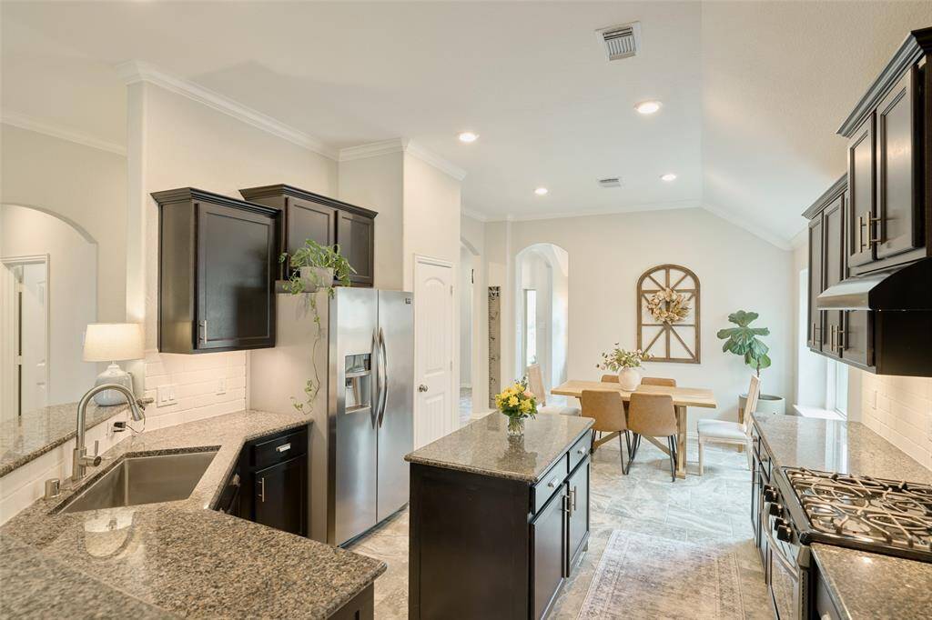The kitchen is always where people congregate.