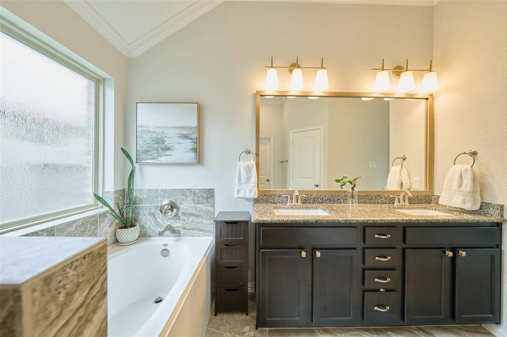 Every room has been upgraded in this home.