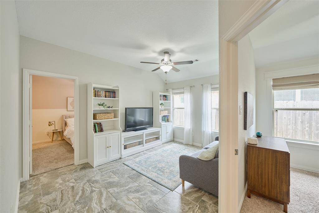 If you look at the builders brochure you will see this game room could also be a 4th bedroom - just add a wall and a closet.