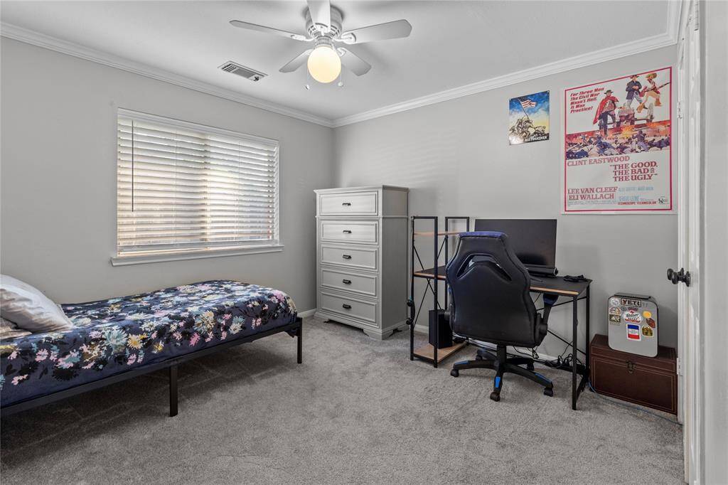 With its neutral palette and generous size, Bedroom 3 is a flexible space that’s ready to function as a bedroom, workspace, or whatever fits your lifestyle.