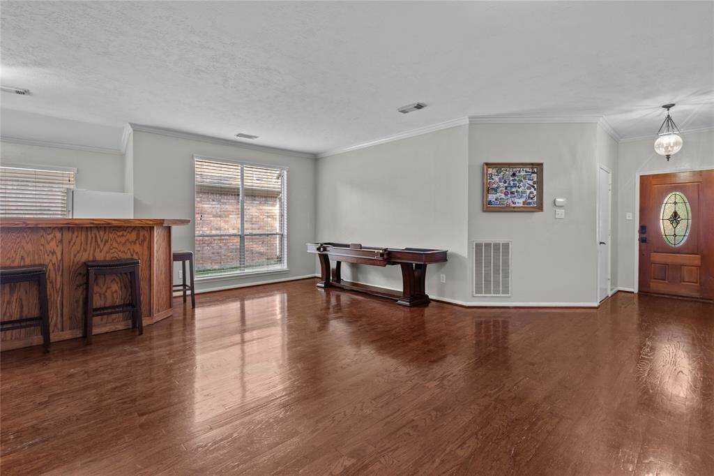 This oversized room offers plenty of space to spread out—whether you’re hosting game night, setting up a formal dining table, or creating a second living area, there’s room for it all here!