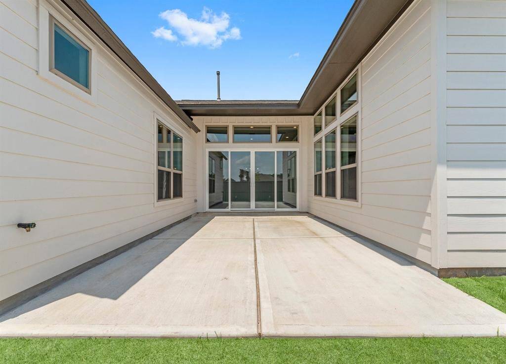 Side Patio Off Accessible from Dining