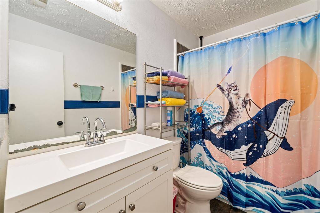 secondary bath - primary not pictured for privacy