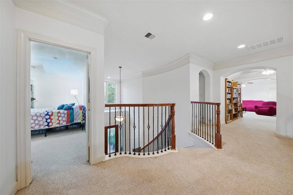 Upstairs landing