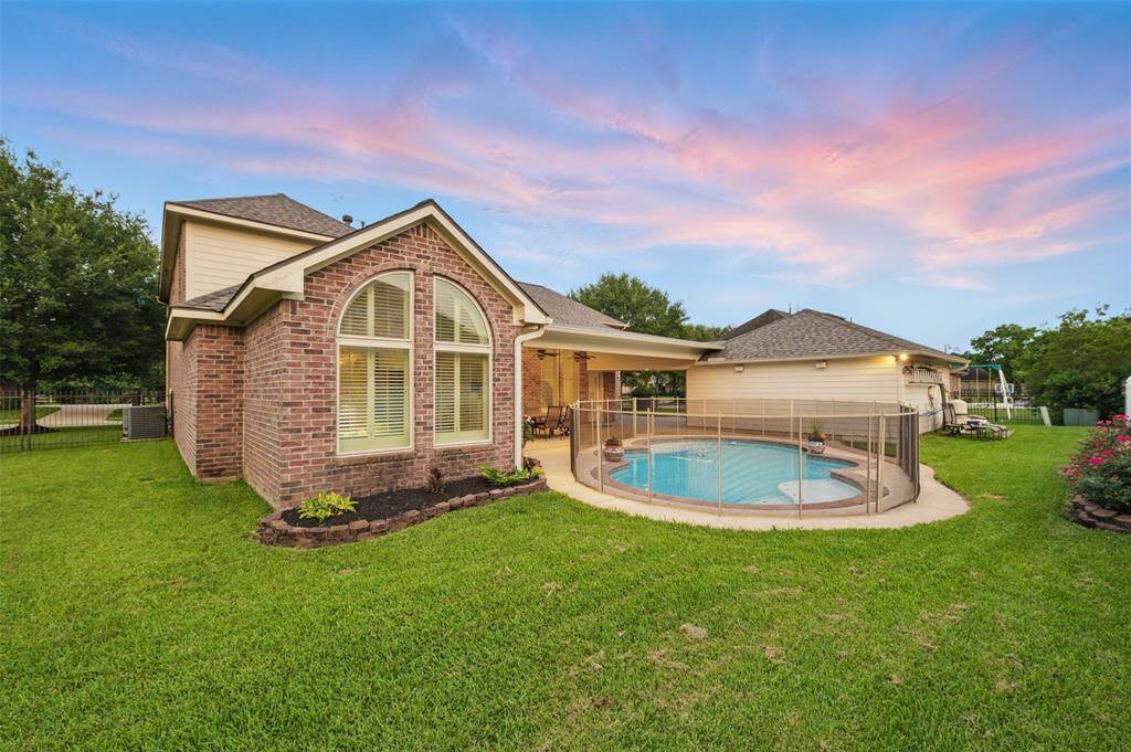 Both sides of the home have expansive side yards for more play, pets or gardening.