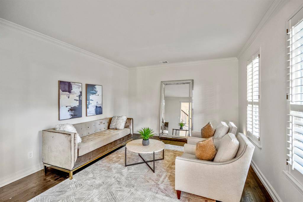 At the front of the home you have the option of this formal living room with the versatility to create the space your needs require.
