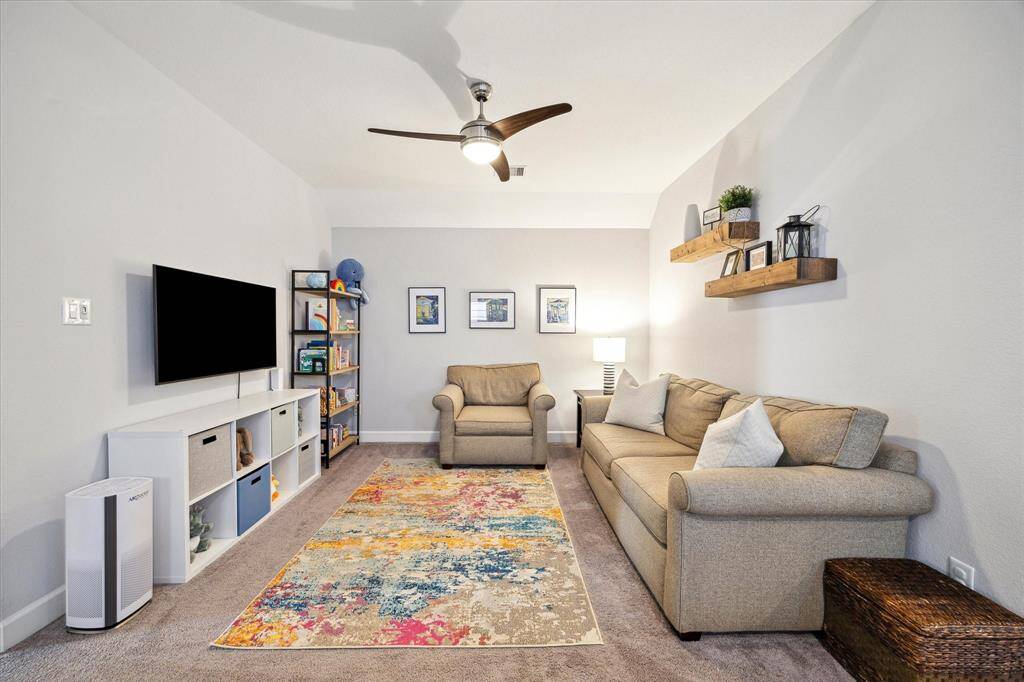 Upstairs multi-purpose/game room.