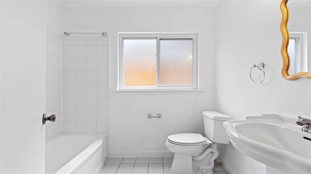 First of two full bathrooms