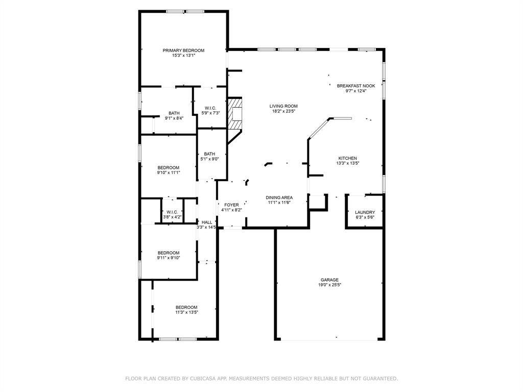 Floor plan to help you figure out the space and how it will work for you