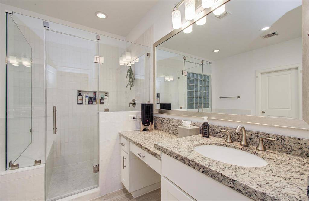 Primary bathroom.