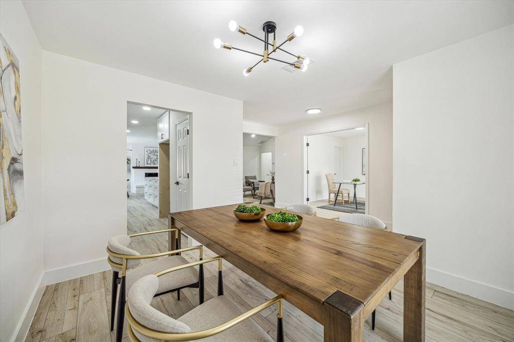 Alternate view of the dining room