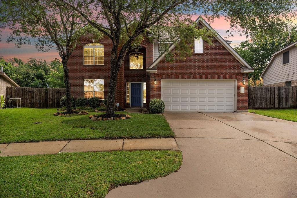 Stunning curb appeal greets you!
