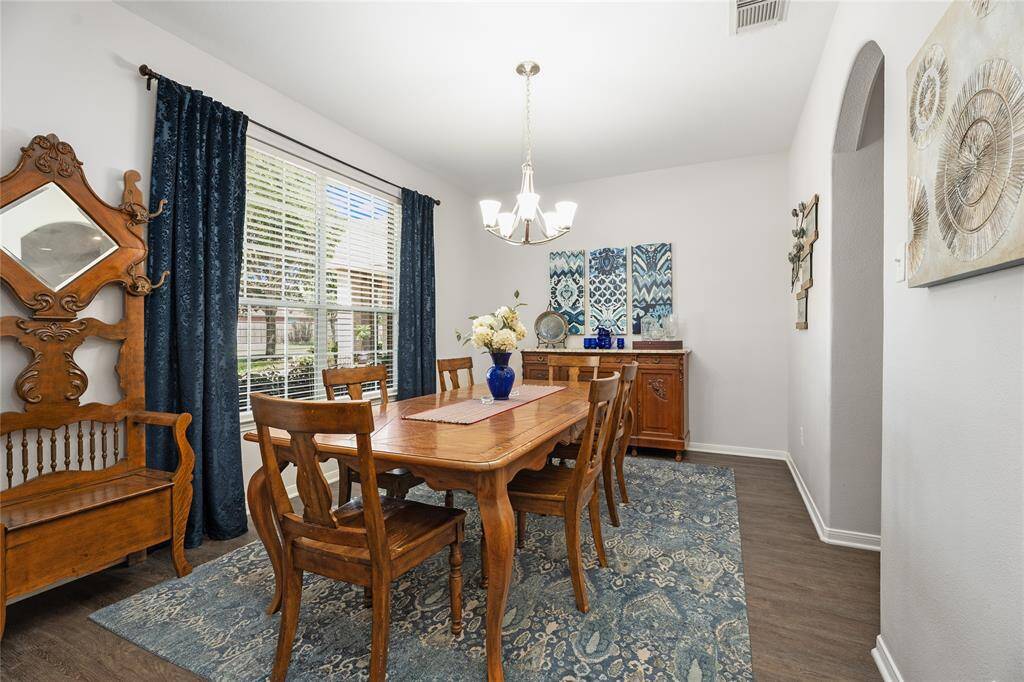 Spacious Formal Dining or office area.