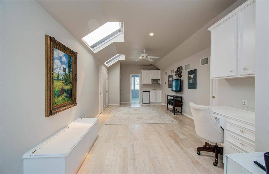 Wonderful third floor space with a full bath!