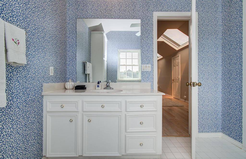 Full bath on third floor (shower area not pictured)