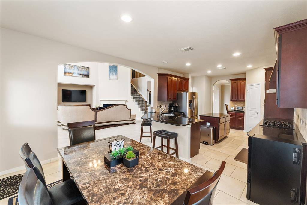 Breakfast area