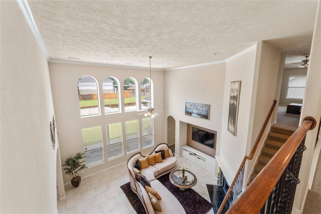 Living room from 2nd floor