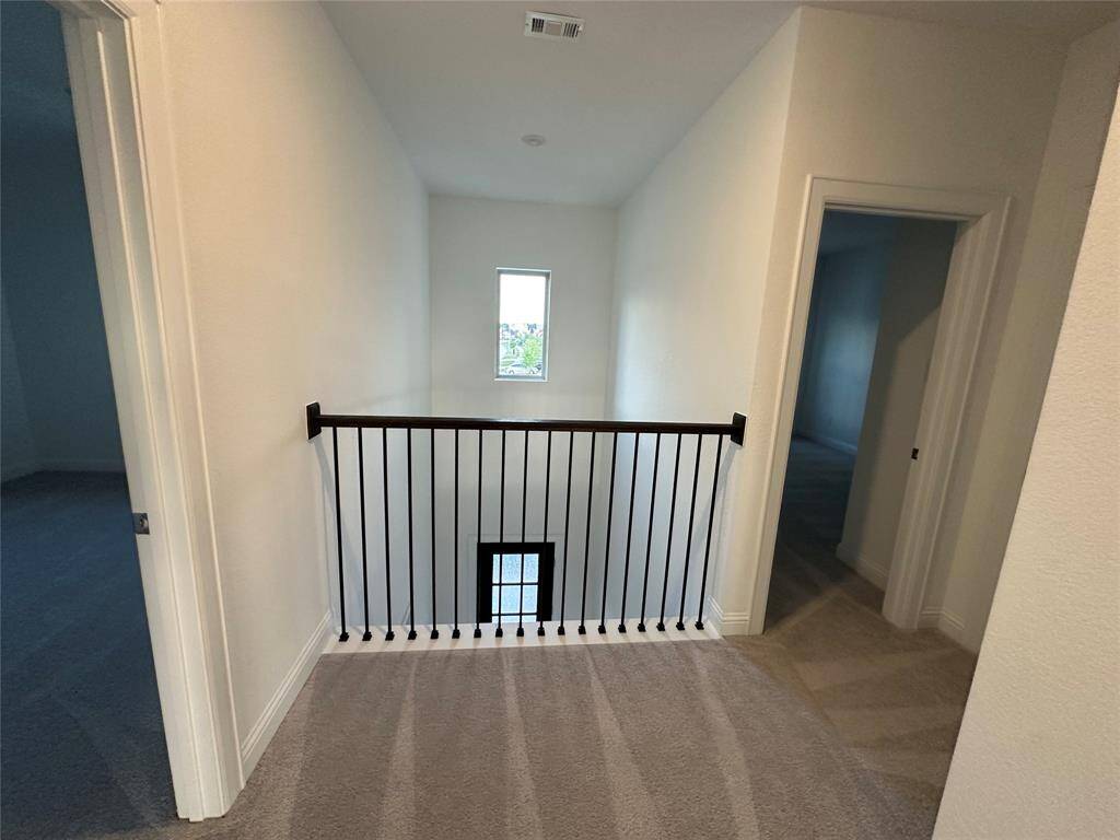 Catwalk overlooking two story entry