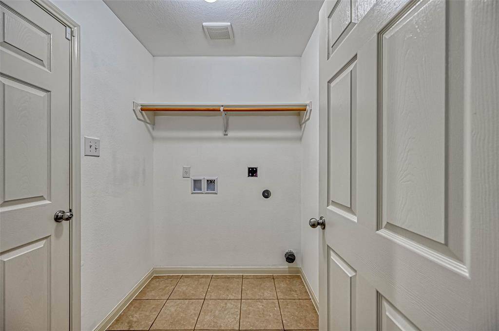 In house laundry room