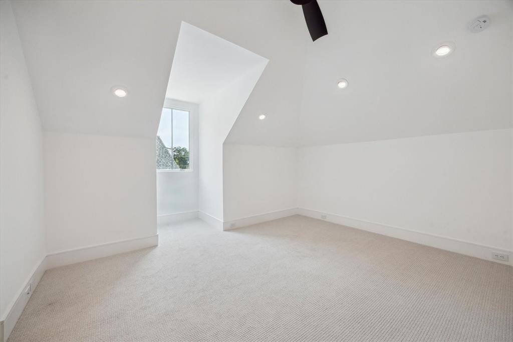Additionally, third floor has a separate, private bedroom.