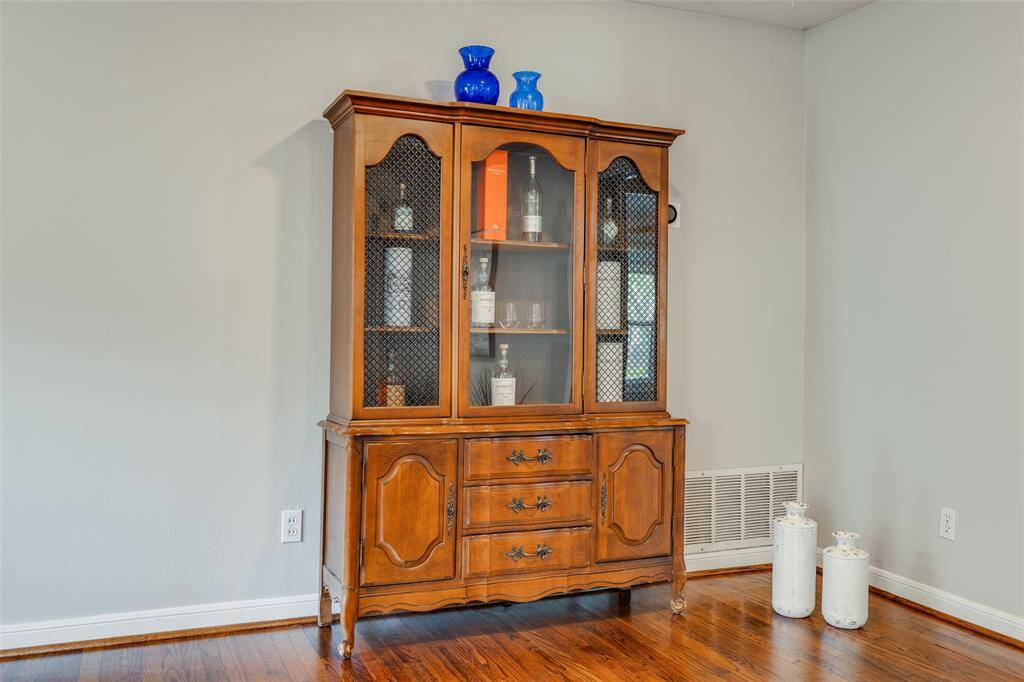 Cabinet included in lease