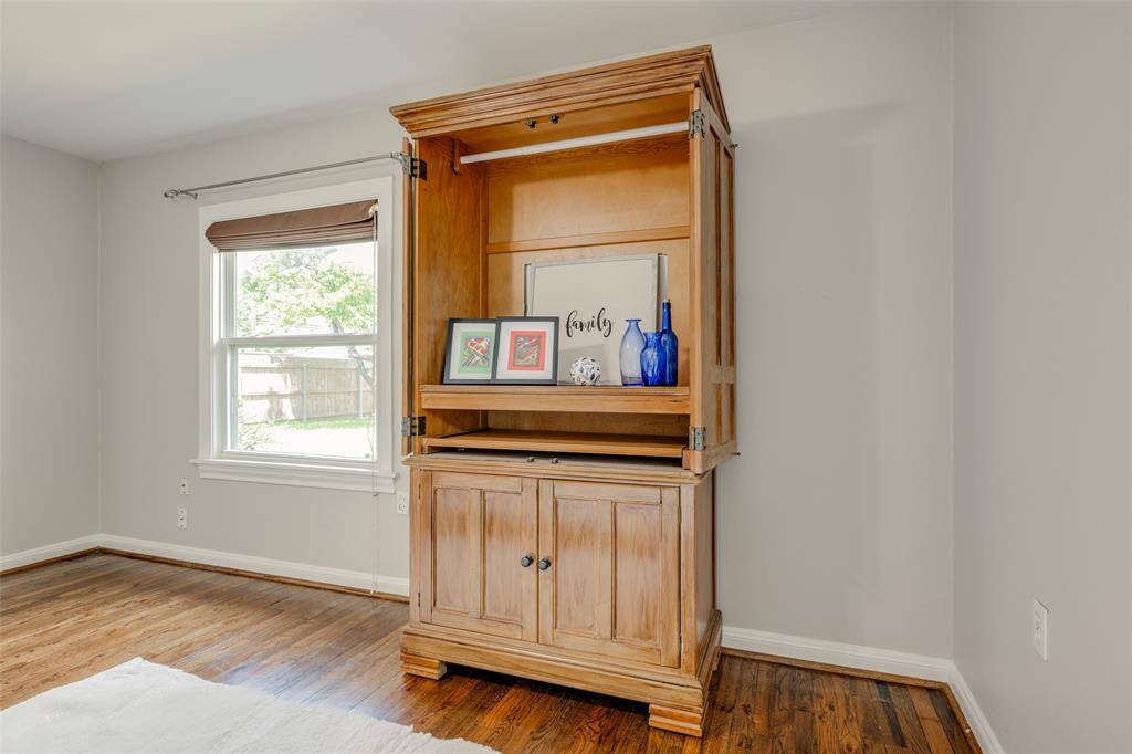 Cabinet included in lease