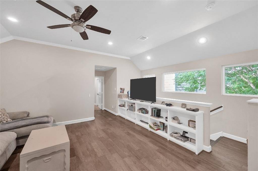 Another angle of the flex space, which is in-between the primary suite and the two secondary bedrooms.