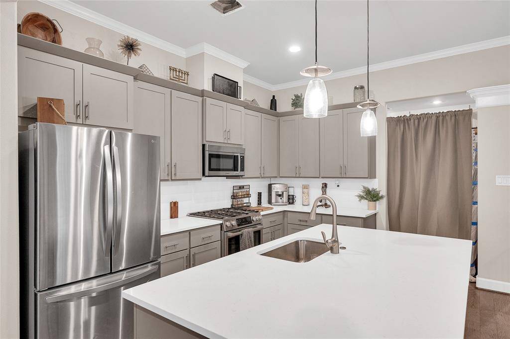 Another angle of the chef's kitchen.