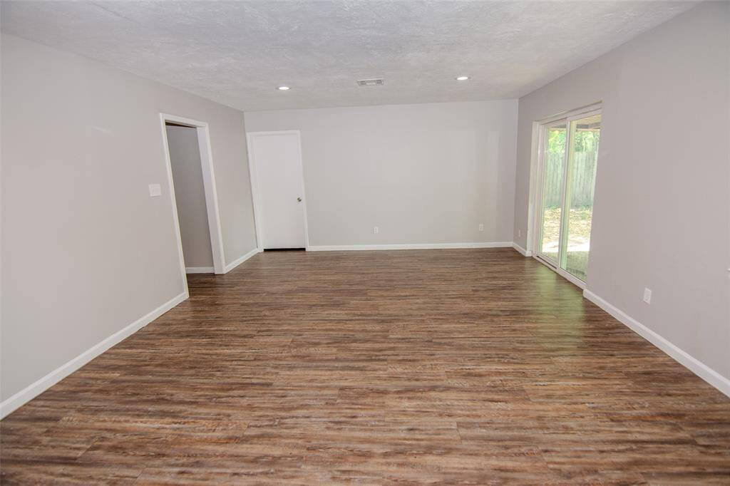 Living room with Recessed Lights