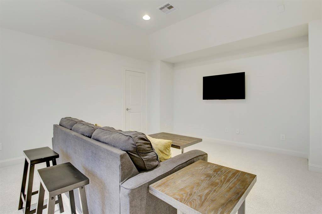 Another look at the 3rd Floor Gameroom or 4th Bedroom.  A reminder, this space includes a full bathroom & a walk-in closet.