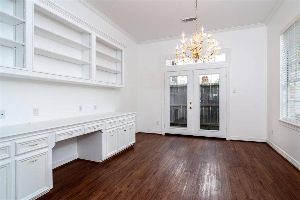 Bonus Space off Kitchen; Great as Home Office, or Fourth Bedroom