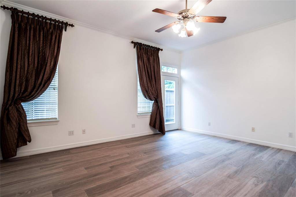 Primary Bedroom conveniently located on First Floor