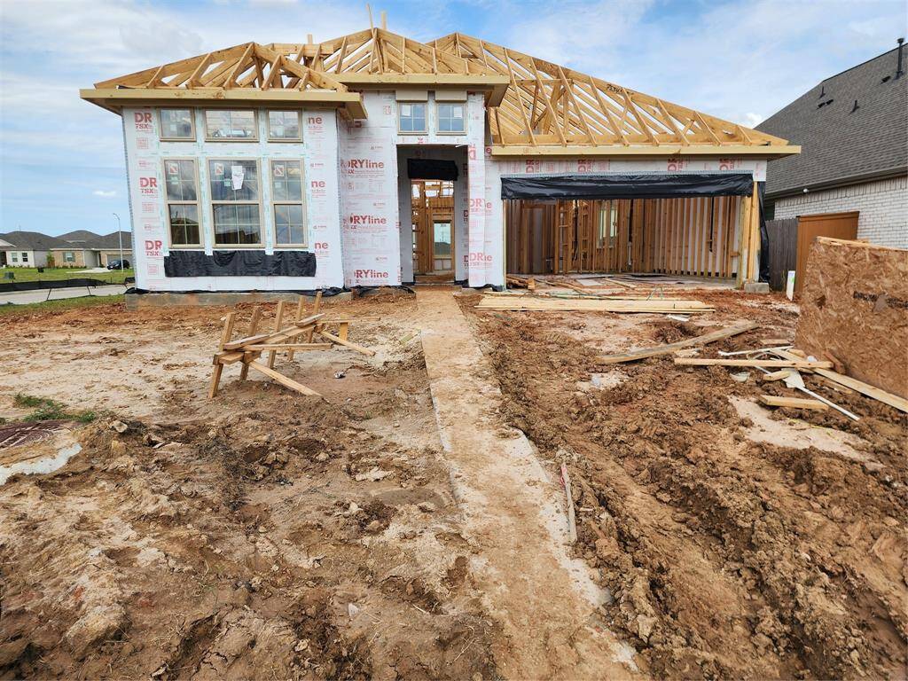 Actual progress of your home.