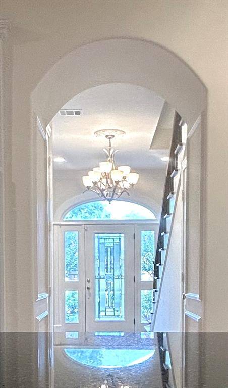 entering kitchen from dining room