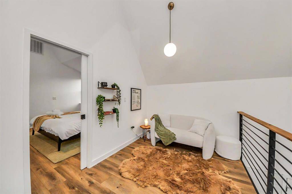 This space is perfect for an exercise room, office, or additional living space.