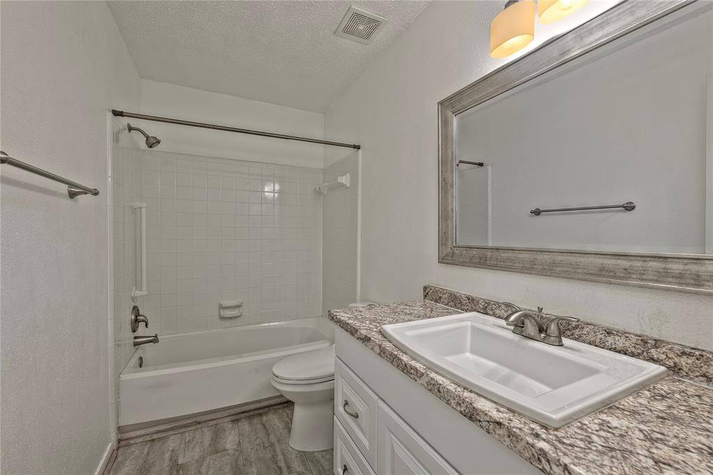 Hallway bathroom