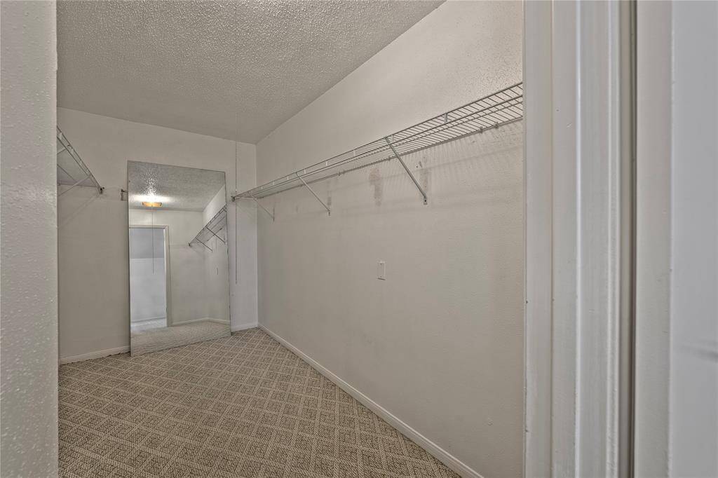 Primary closet
