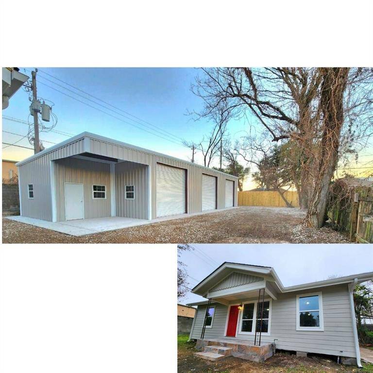 Resimercial Property! Can be used for Commercial use. Fully Renovated Home 907sqft, 3 bedrooms or can be used as offices with New Roof, New HVAC. Large Living area or waiting area and coffee break area. Makes for perfect live/work.