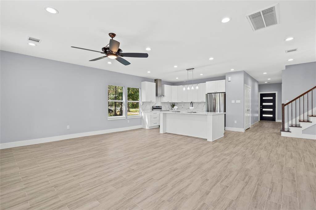 Open Floor Plan with lots of natural lighting