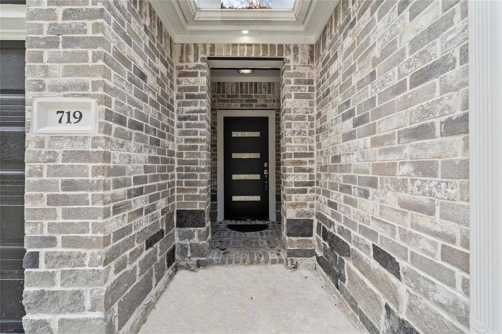 Nice modern front door