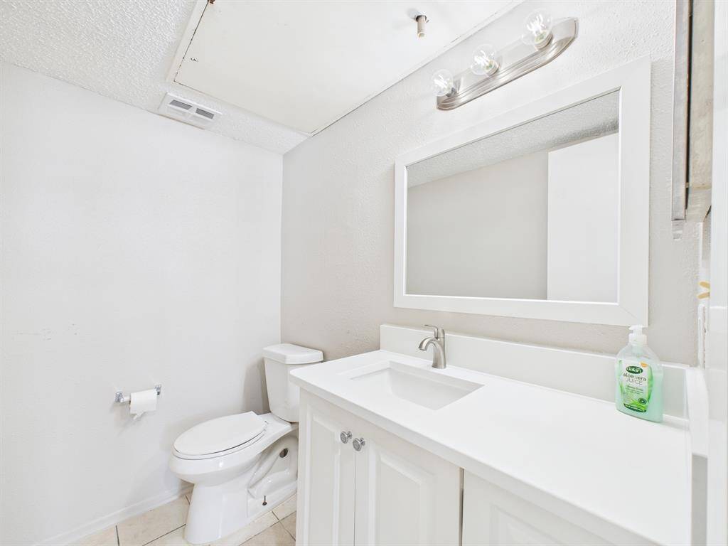 Bonus! Fully updated first floor powder room