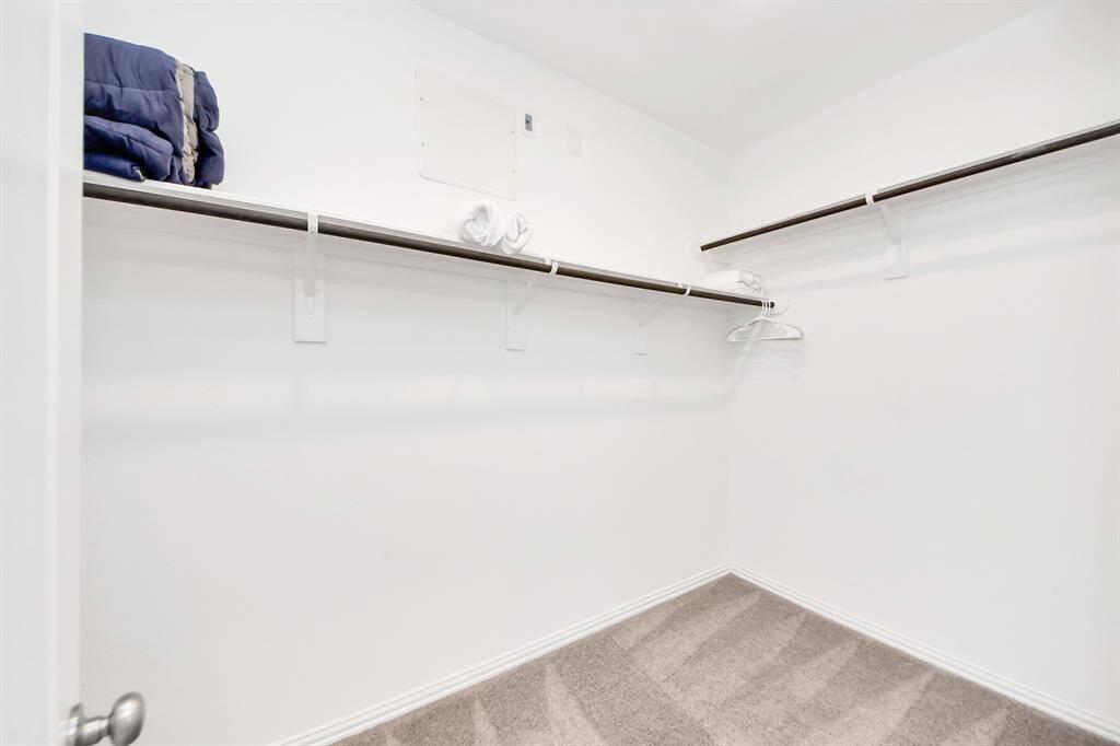 Primary closet