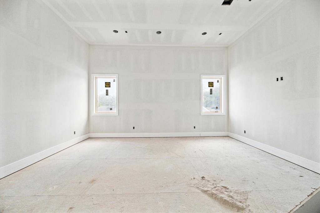 Second floor game room .  Construction as of May 24