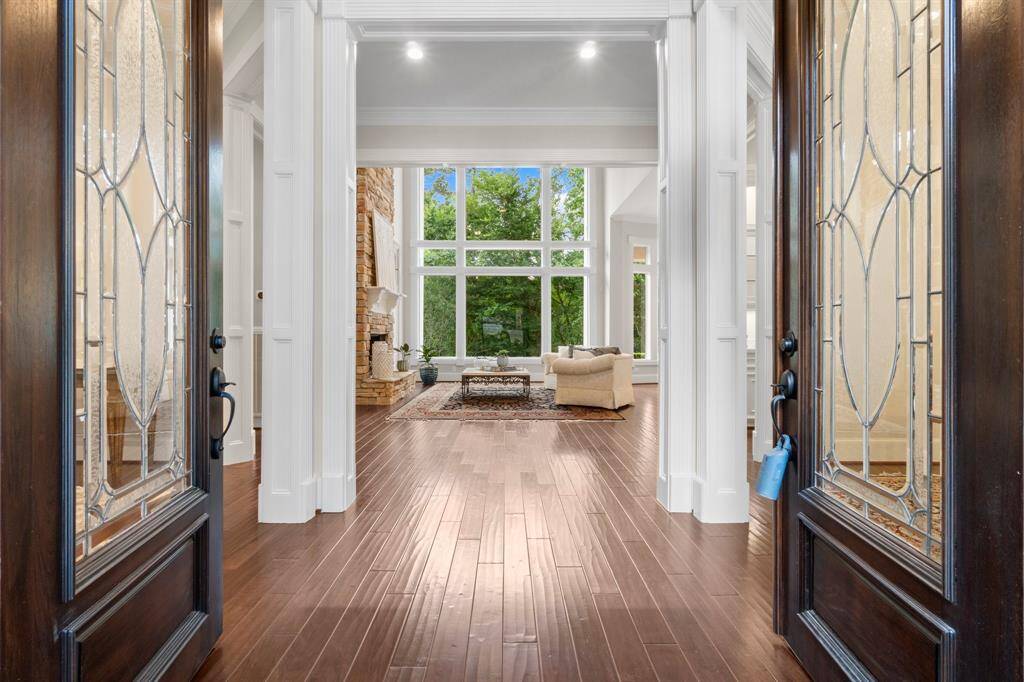 Beautifully updated with new hardwood flooring throughout