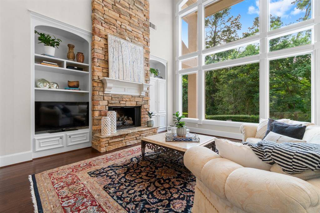 Custom millwork and plenty of extra storage spaces